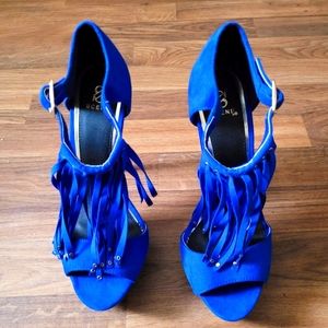 Royal Blue Heels